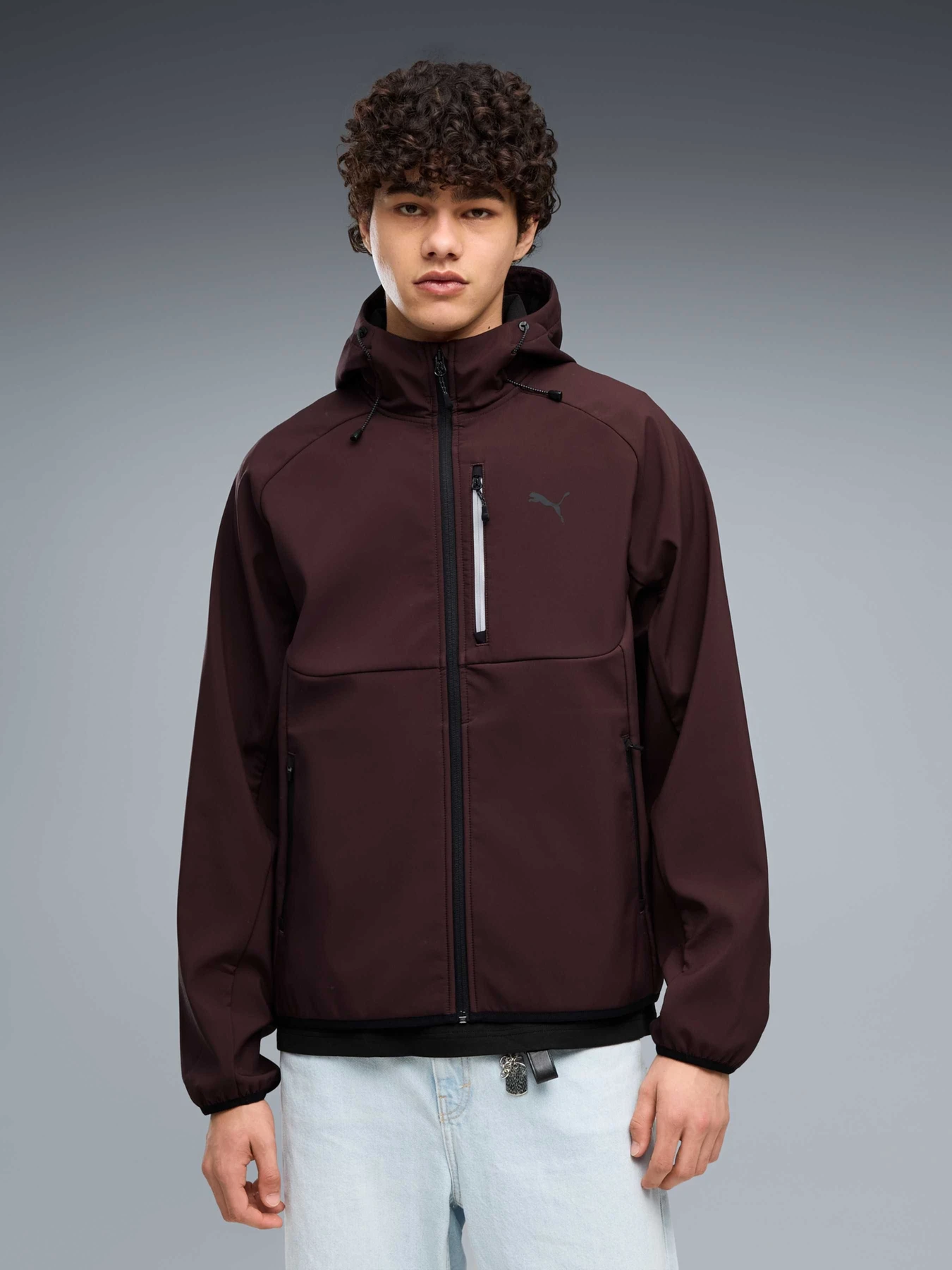 Куртки и дубленки PUMA Tech Softshell Jacket модель 638812 Фото