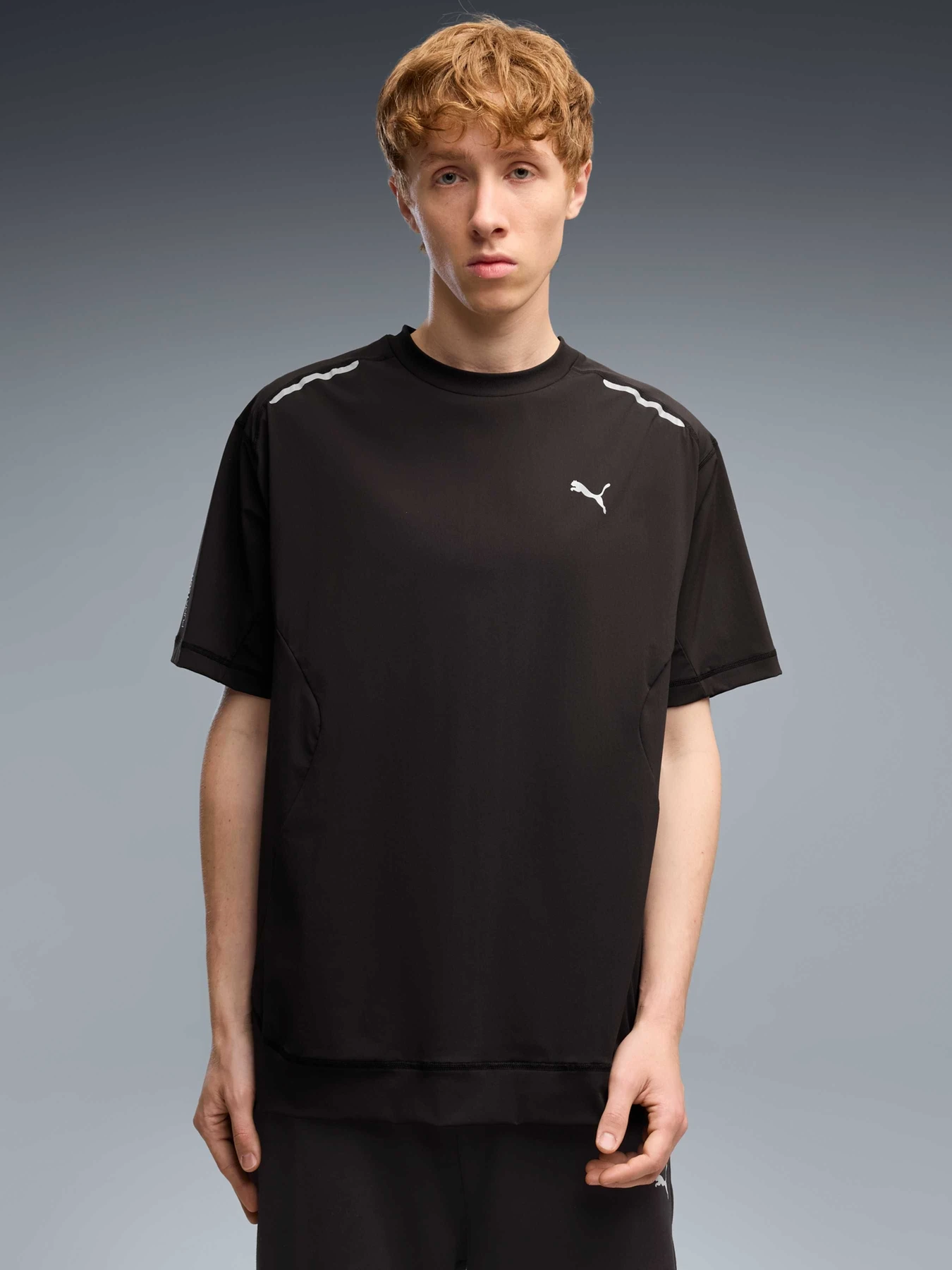 Футболки и поло PUMA Tech Warp Knit Tee модель 637427 Фото