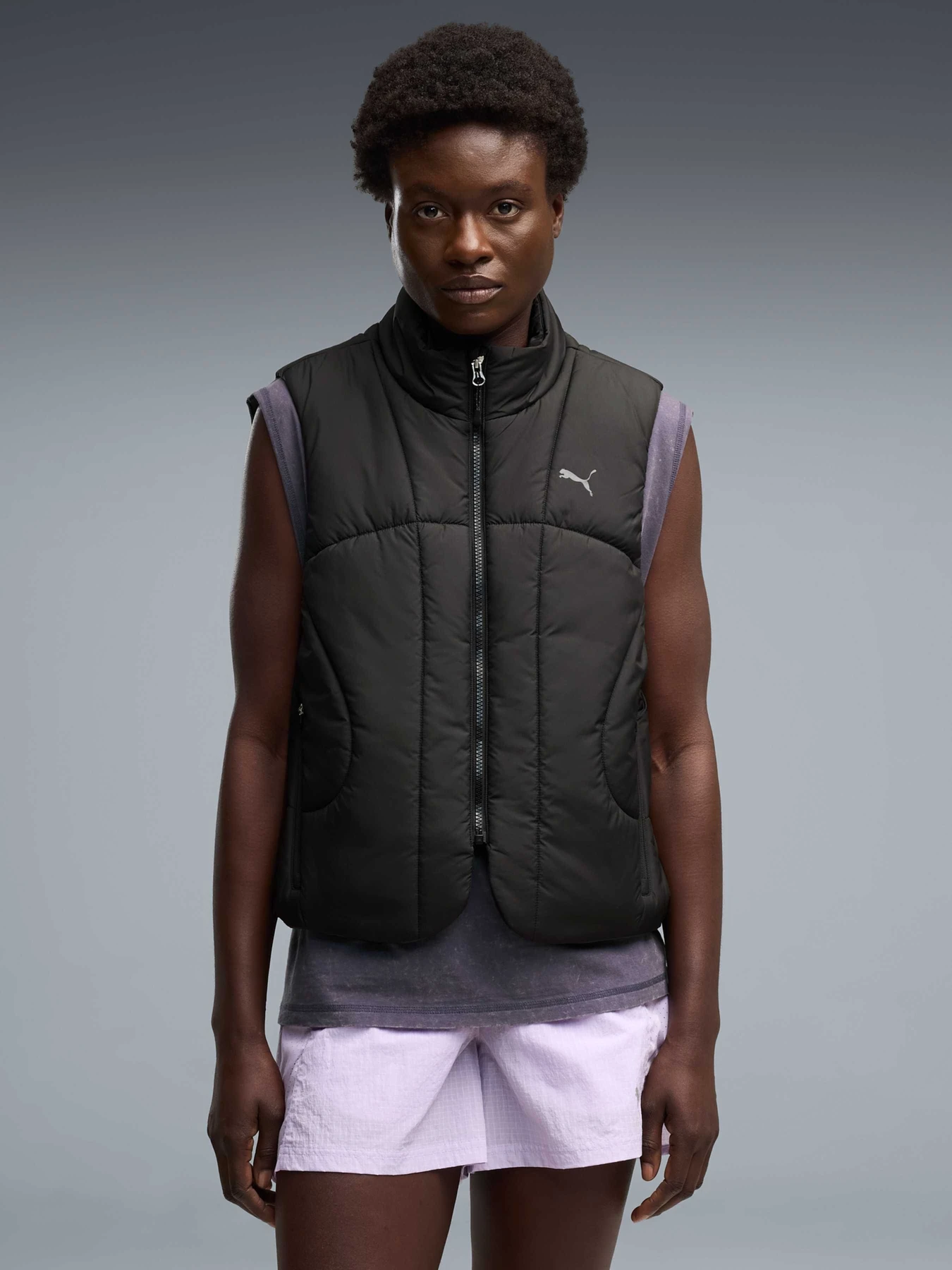 Куртки и дубленки PUMA Tech Sense Puffer Vest W модель 637146 Куртки и дубленки PUMA Tech Sense Puffer Vest W модель 637146 Фото