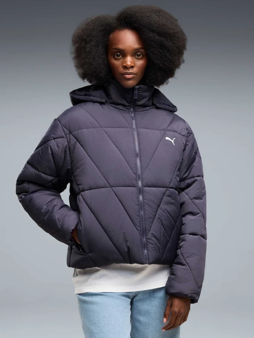 Жіноча Демісезонна куртка PUMA Quilted Puffer Jacket W фото 3