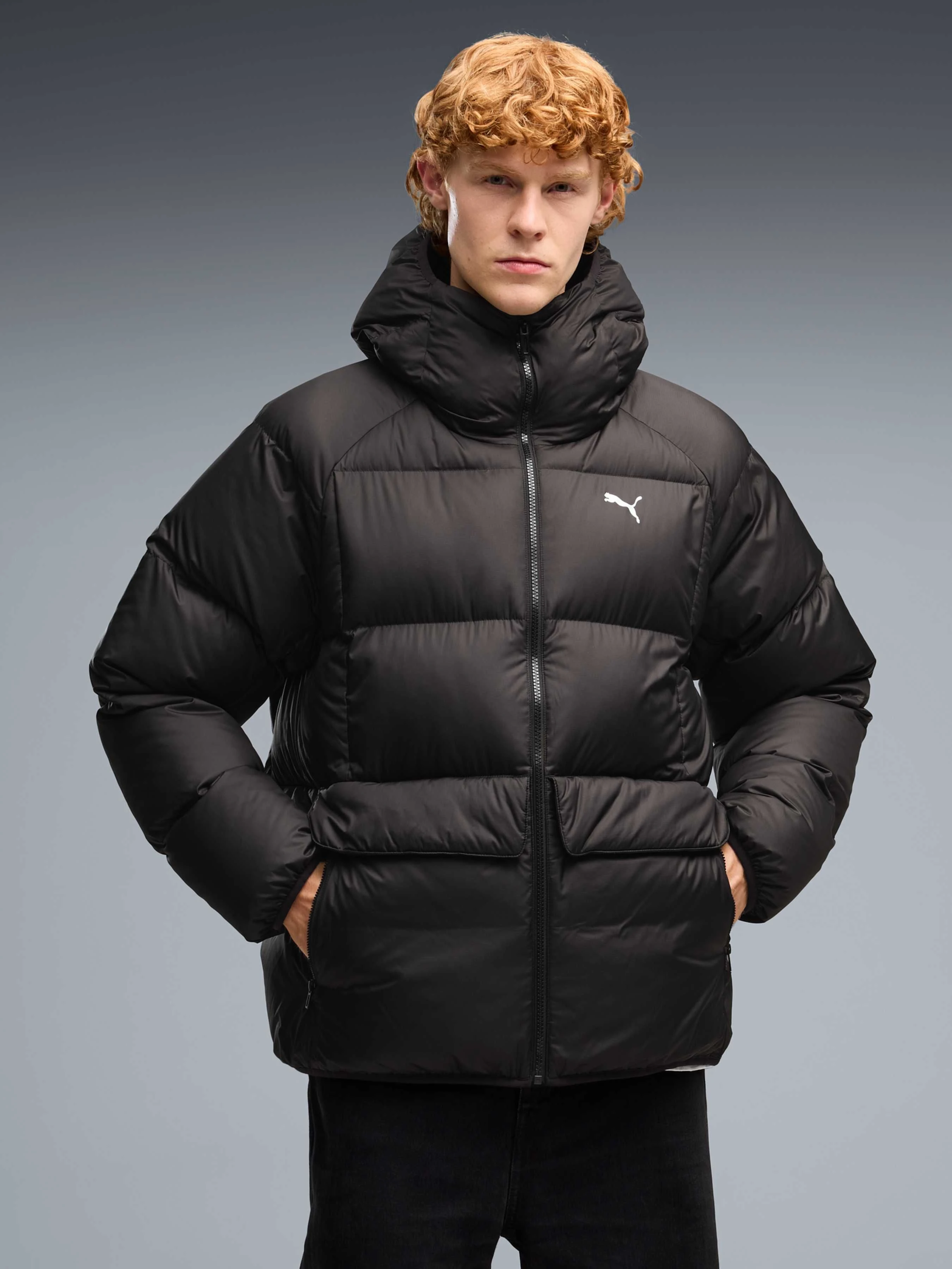 Чоловічий Пуховик PUMA Hooded Down Puffer Jacket M фото 3