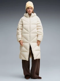 Куртки и дубленки PUMA Hooded Down Puffer Coat W модель 694579 Фото