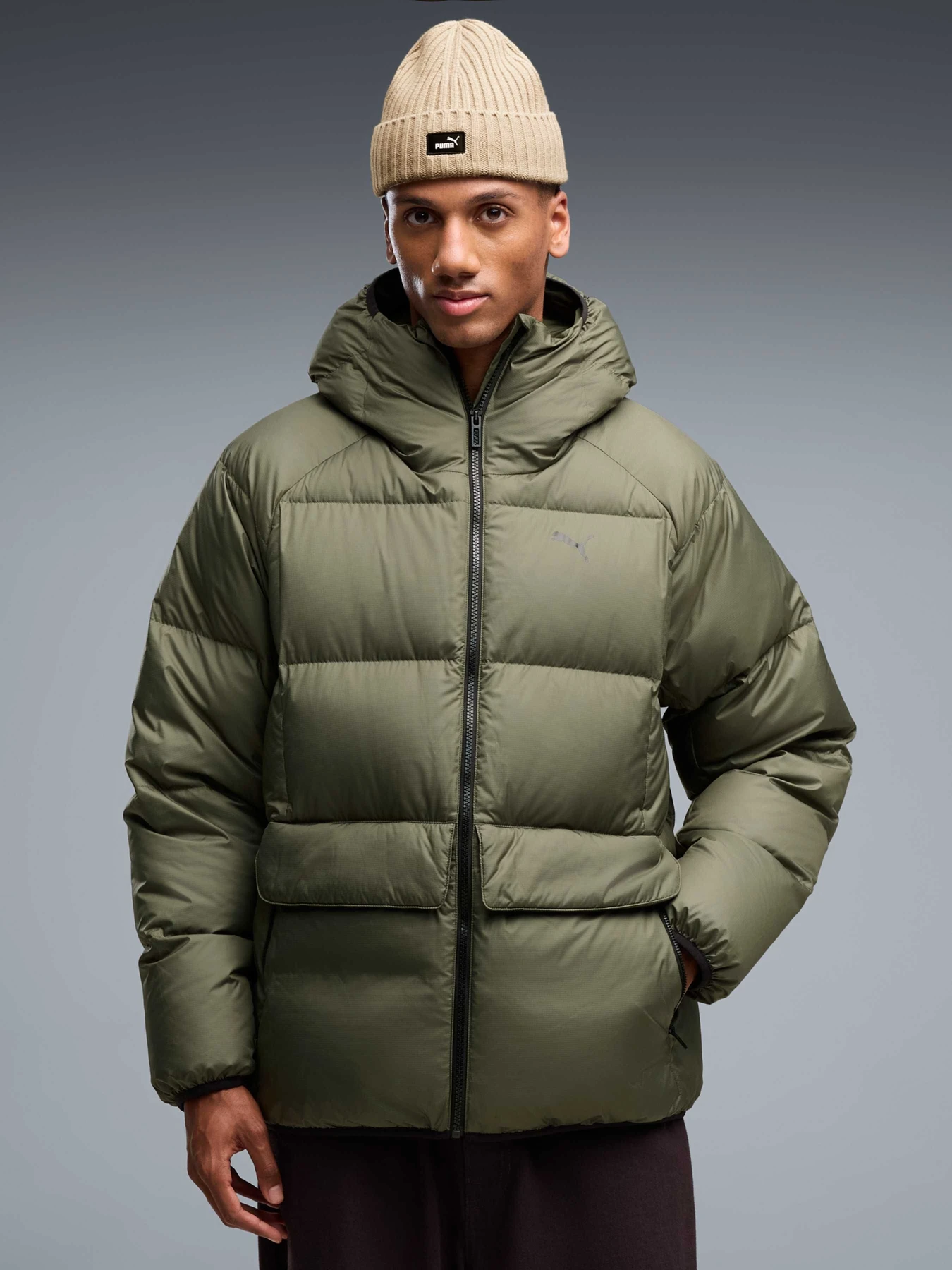 Куртки та дублянки PUMA Hooded Down Puffer Jacket M модель 694565 Куртки та дублянки PUMA Hooded Down Puffer Jacket M модель 694565 Фото
