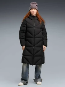 Куртки и дубленки PUMA Hooded Down Puffer Coat W модель 694579 Фото