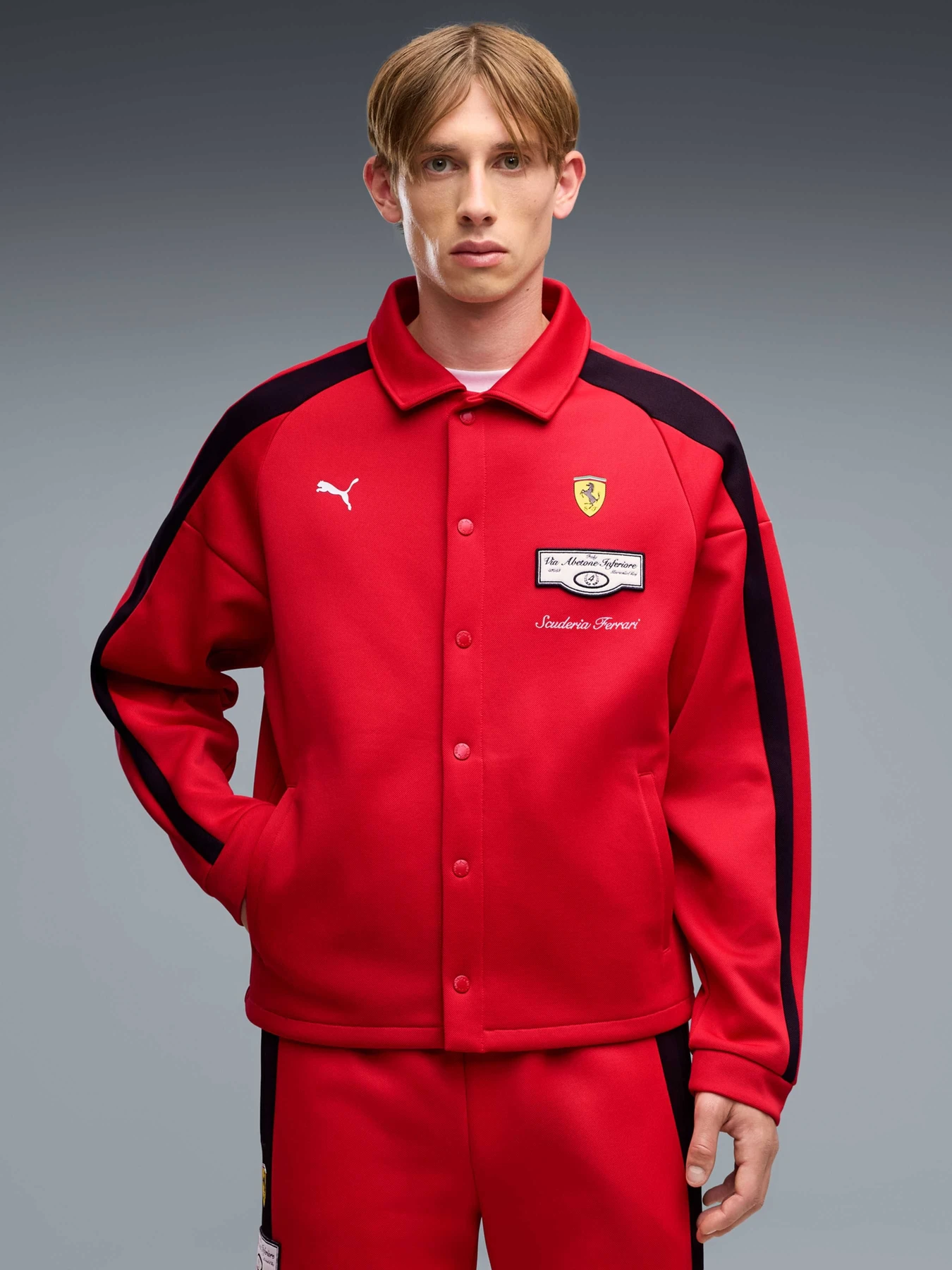 Худи и свитшоты PUMA Ferrari T7 Track Jkt модель 637055 Худи и свитшоты PUMA Ferrari T7 Track Jkt модель 637055 Фото