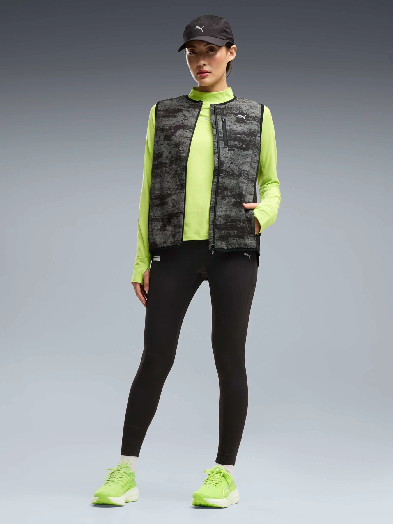 Штани PUMA W Brghtstrde Warm Fl Tight модель 528985 Штани PUMA W Brghtstrde Warm Fl Tight модель 528985 Фото