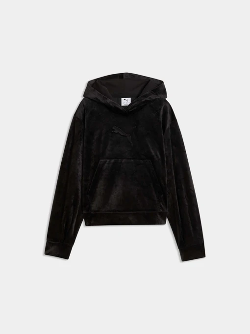 Худі та світшоти PUMA Ess Elevated Velour Relaxed модель 694853 Фото