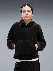 Худі та світшоти PUMA Ess Elevated Velour Relaxed модель 694853 Фото