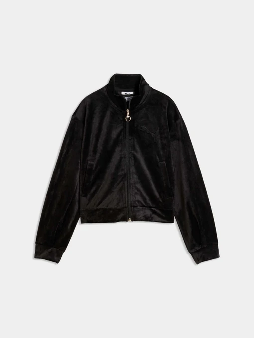 Худі та світшоти PUMA Ess Elevated Velour Short Le модель 694854 Фото