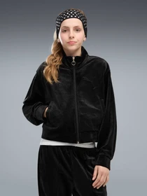 Худі та світшоти PUMA Ess Elevated Velour Short Le модель 694854 Фото