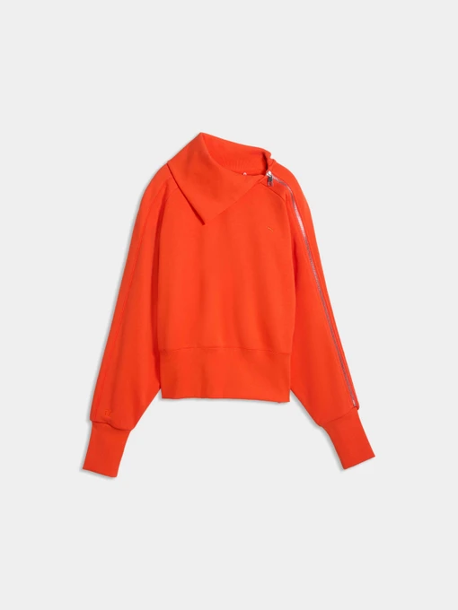 Худи и свитшоты PUMA Asymmetrical Zip Crew модель 637207 Фото