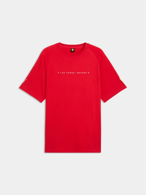 Футболки и поло PUMA Ferrari Vegas Tee модель 637039 Фото