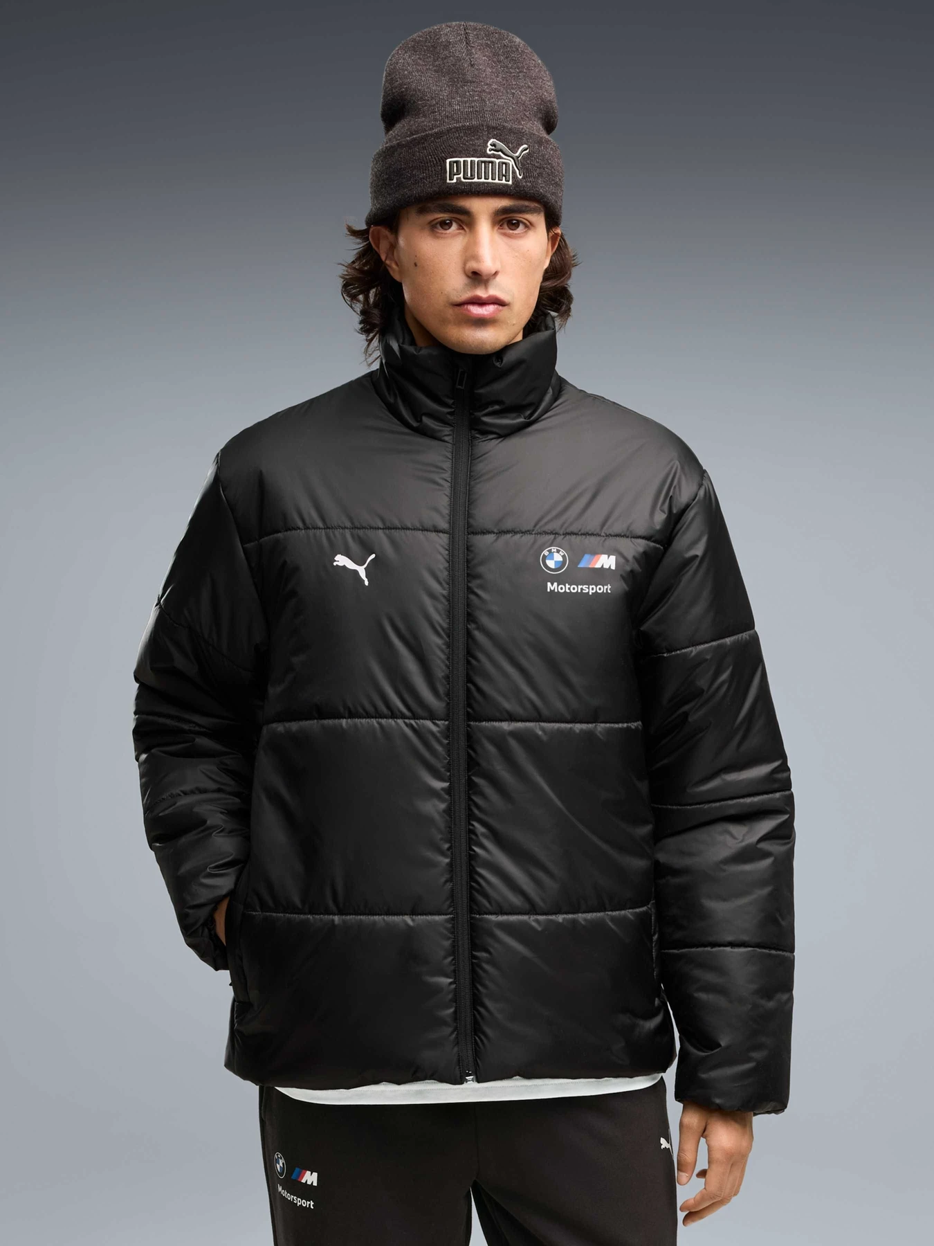 Куртки и дубленки PUMA Bmw Mms Ess Padded Jacket модель 637318 Куртки и дубленки PUMA Bmw Mms Ess Padded Jacket модель 637318 Фото