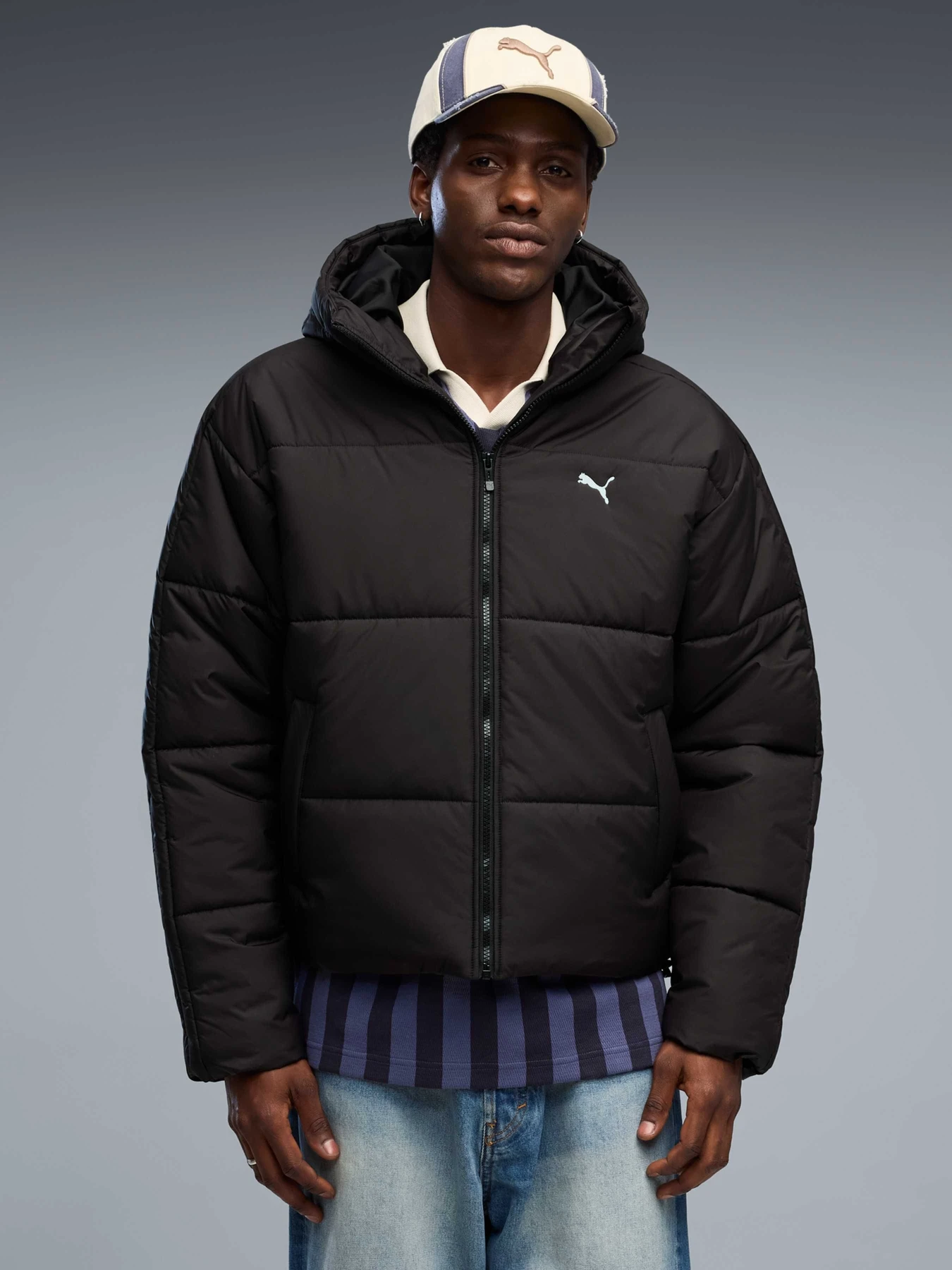 Куртки и дубленки PUMA Ess Relaxed Padded Jacket M модель 638553 Фото