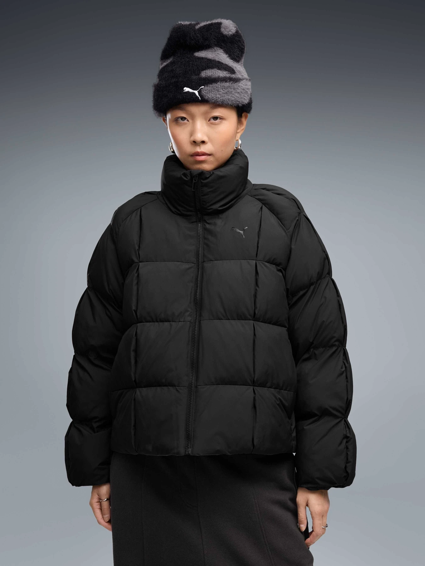 Куртки и дубленки PUMA T7 Pleat Puffer Jacket W модель 637144 Куртки и дубленки PUMA T7 Pleat Puffer Jacket W модель 637144 Фото
