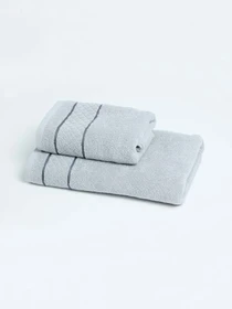 Полотенце махровое TWL Soft, светло-серое TAWELO модель KV-000022338 Фото