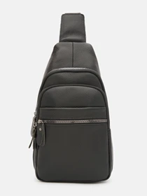 Сумки Borsa Leather модель K18883bl-black Фото