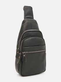 Сумки Borsa Leather модель K18883bl-black Фото