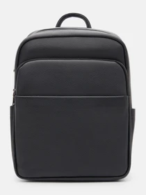 Рюкзаки Borsa Leather модель K1c3829-black Фото