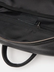 Рюкзаки Borsa Leather модель K1c3829-black Фото