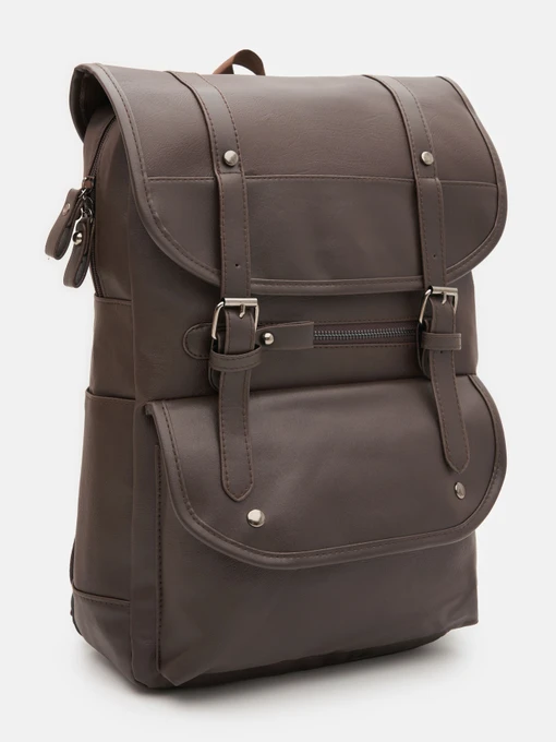 Рюкзаки Borsa Leather модель C1955br-brown Фото