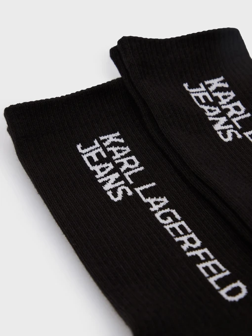 Karl Lagerfeld Jeans Набір шкарпеток колір чорний фото 2