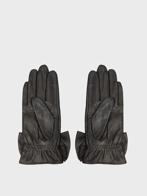 Karl Lagerfeld Рукавички колір чорний фото 2