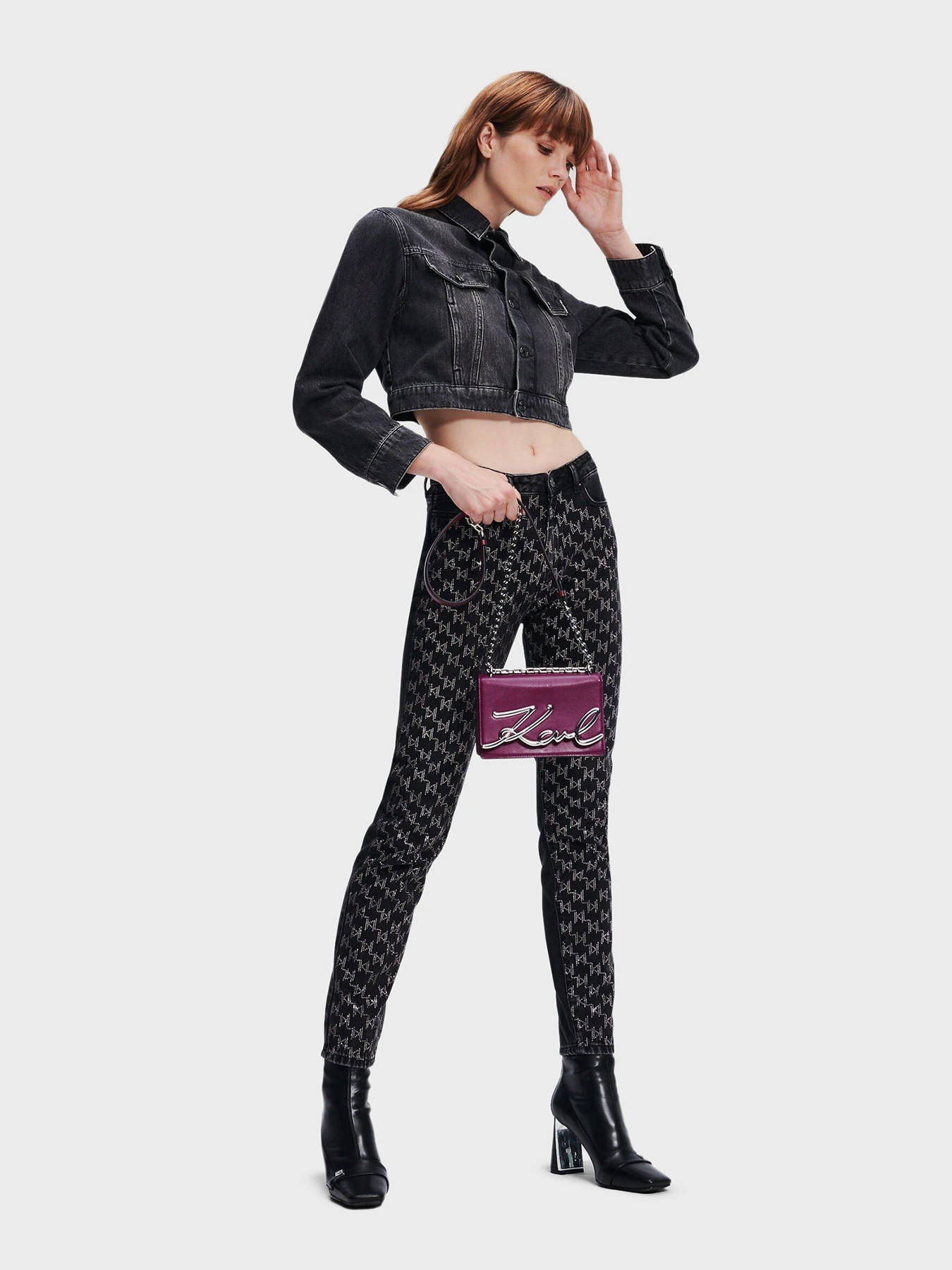Джинсы Karl Lagerfeld модель 236W1102 Фото