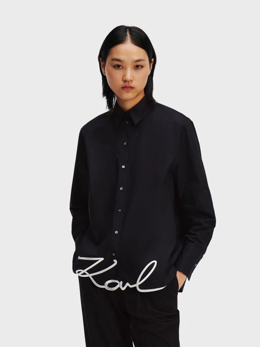 Рубашки Karl Lagerfeld модель 236W1606 Фото
