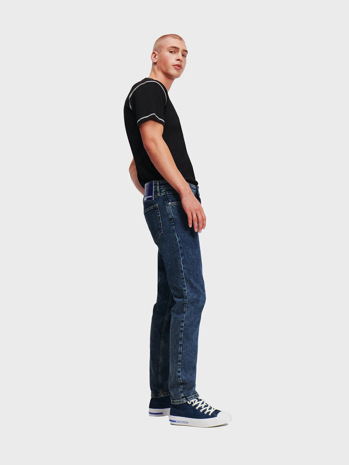 Джинсы Karl Lagerfeld Jeans модель 240D1103 Джинсы Karl Lagerfeld Jeans модель 240D1103 Фото