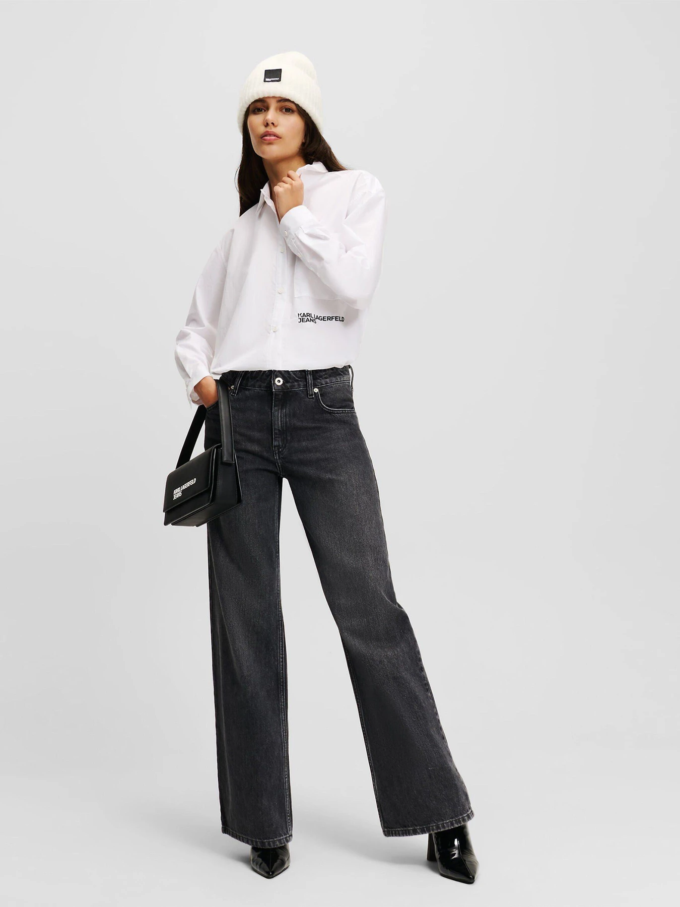 Рубашки Karl Lagerfeld Jeans модель 240J1605 Фото