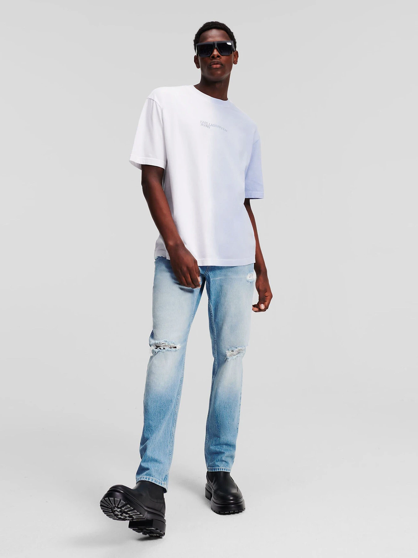Джинсы Karl Lagerfeld Jeans модель 241D1110 Джинсы Karl Lagerfeld Jeans модель 241D1110 Фото