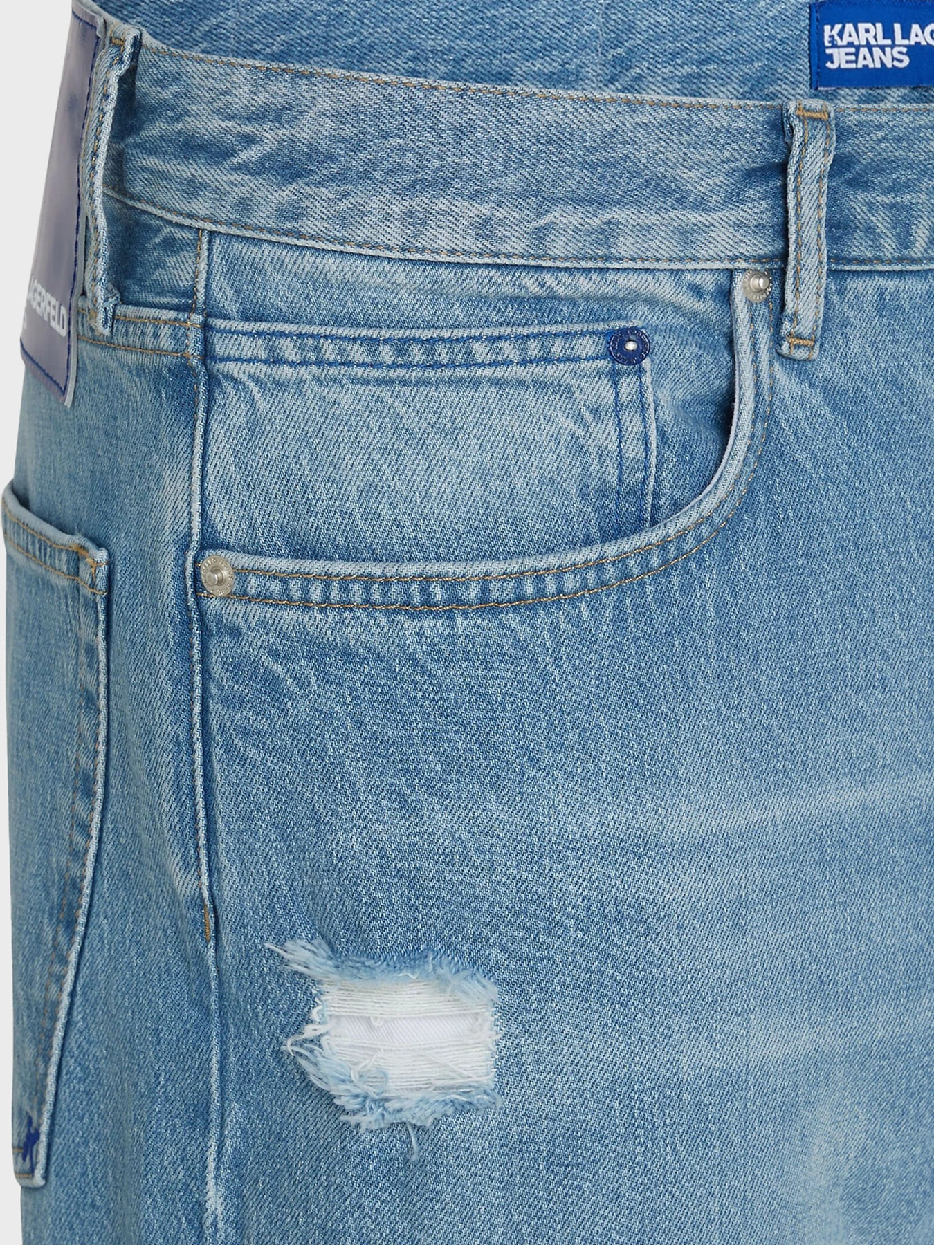 Джинсы Karl Lagerfeld Jeans модель 241D1110 Джинсы Karl Lagerfeld Jeans модель 241D1110 Фото