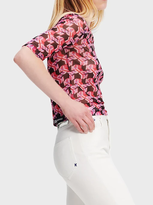 Бавовняні Жіночі Прямі джинси Karl Lagerfeld Jeans фото 3