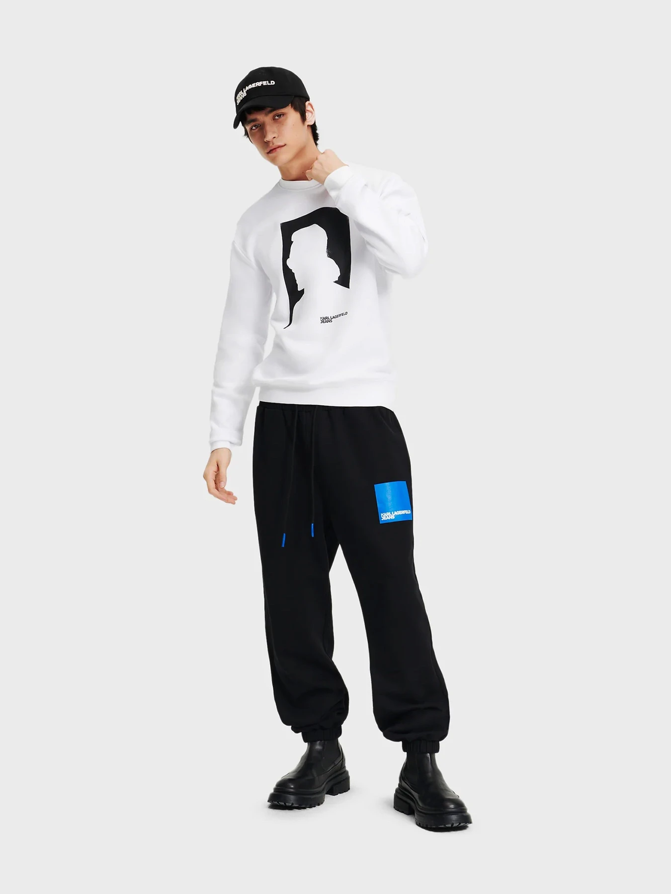 Брюки Karl Lagerfeld Jeans модель 245D1000 Брюки Karl Lagerfeld Jeans модель 245D1000 Фото