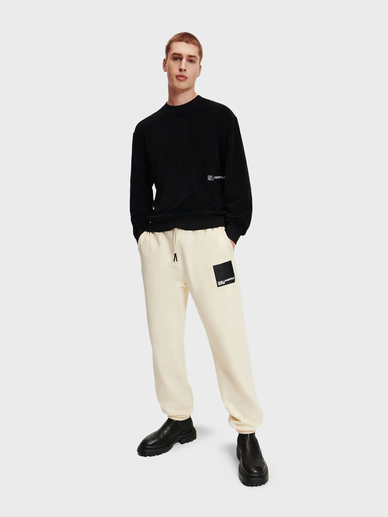 Брюки Karl Lagerfeld Jeans модель 245D1000 Брюки Karl Lagerfeld Jeans модель 245D1000 Фото