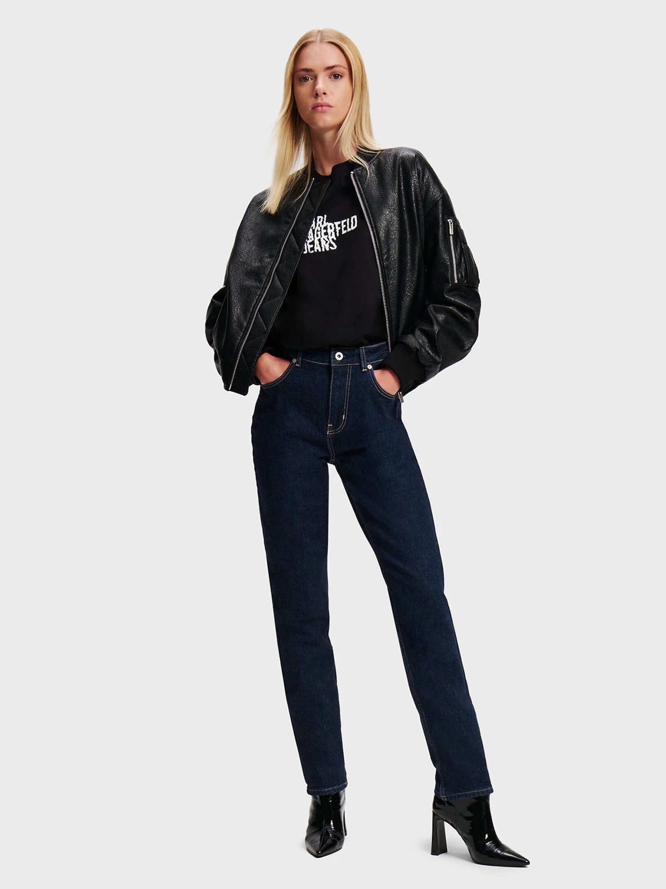 Джинсы Karl Lagerfeld Jeans модель 245J1105 Джинсы Karl Lagerfeld Jeans модель 245J1105 Фото