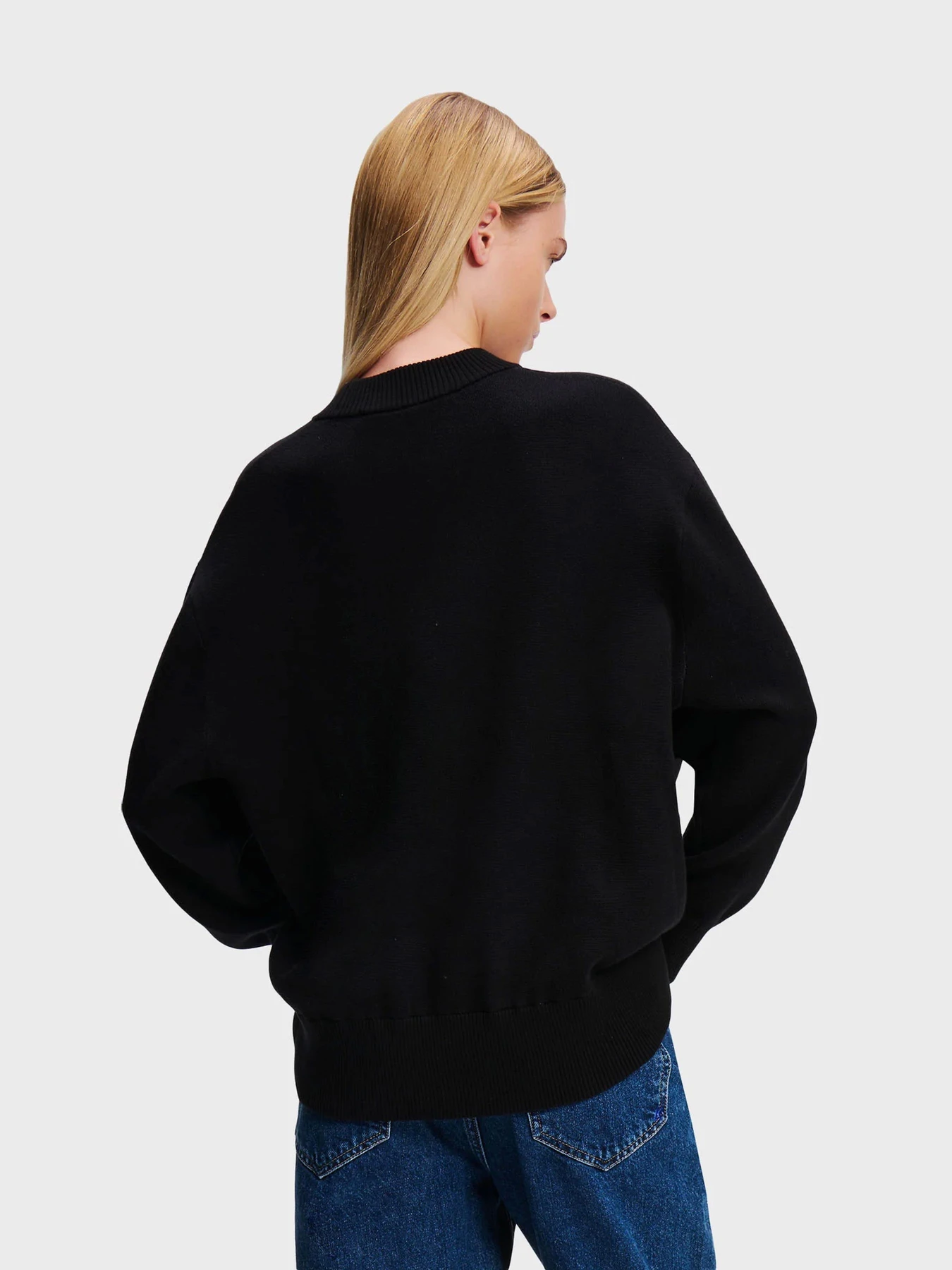 Свитеры и кардиганы Karl Lagerfeld Jeans модель 245J2000 Фото
