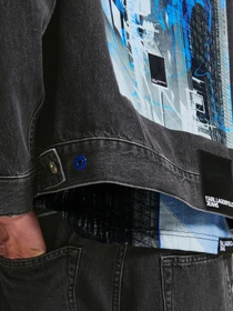Куртки и дубленки Karl Lagerfeld Jeans модель 246D1401 Фото