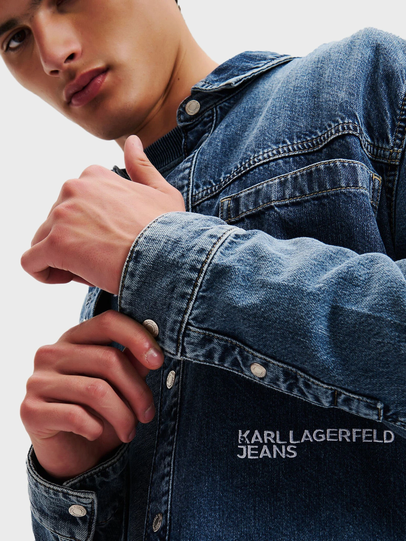 Рубашки Karl Lagerfeld Jeans модель 246D1601 Фото