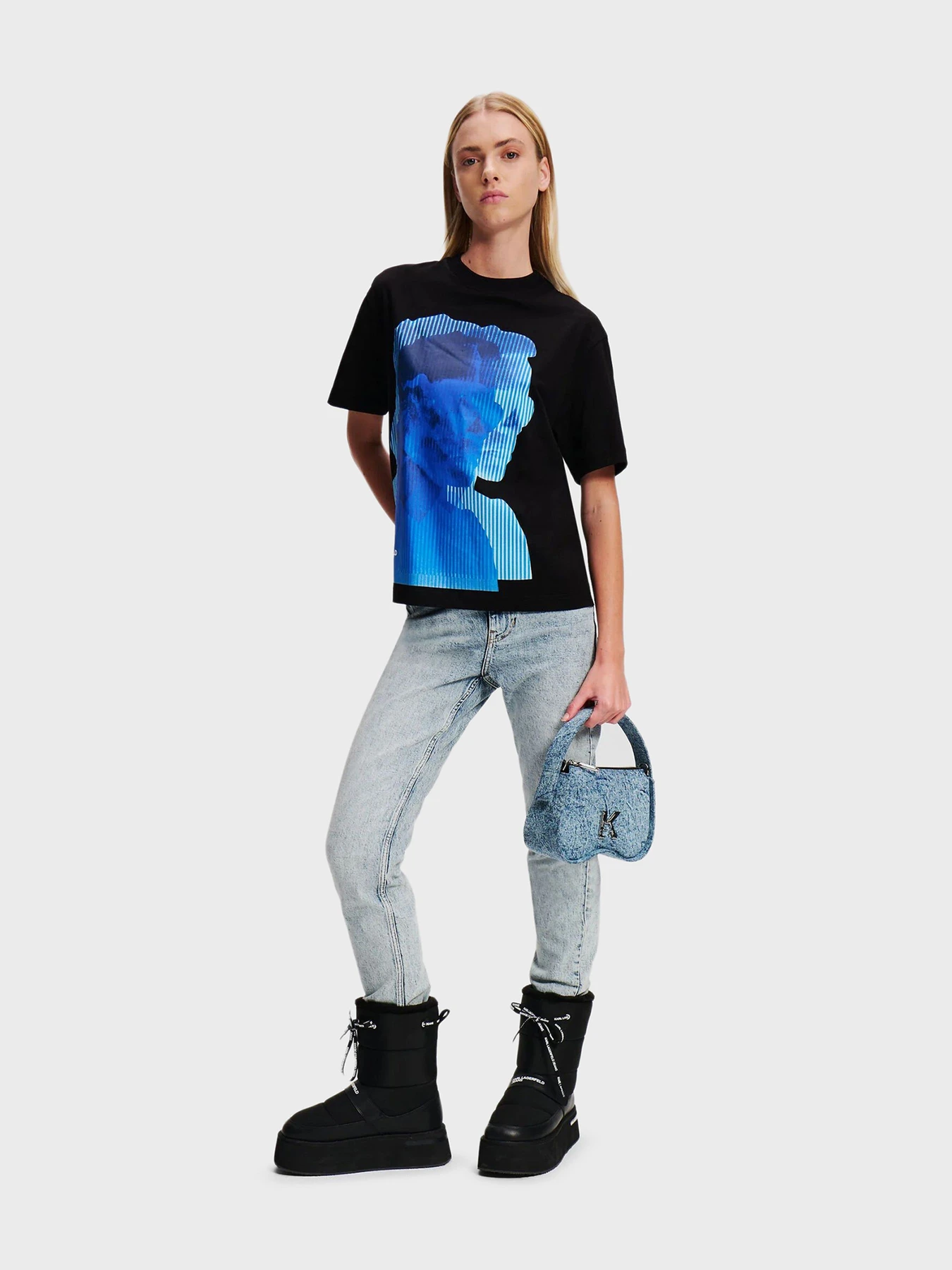 Джинсы Karl Lagerfeld Jeans модель 246J1103 Джинсы Karl Lagerfeld Jeans модель 246J1103 Фото