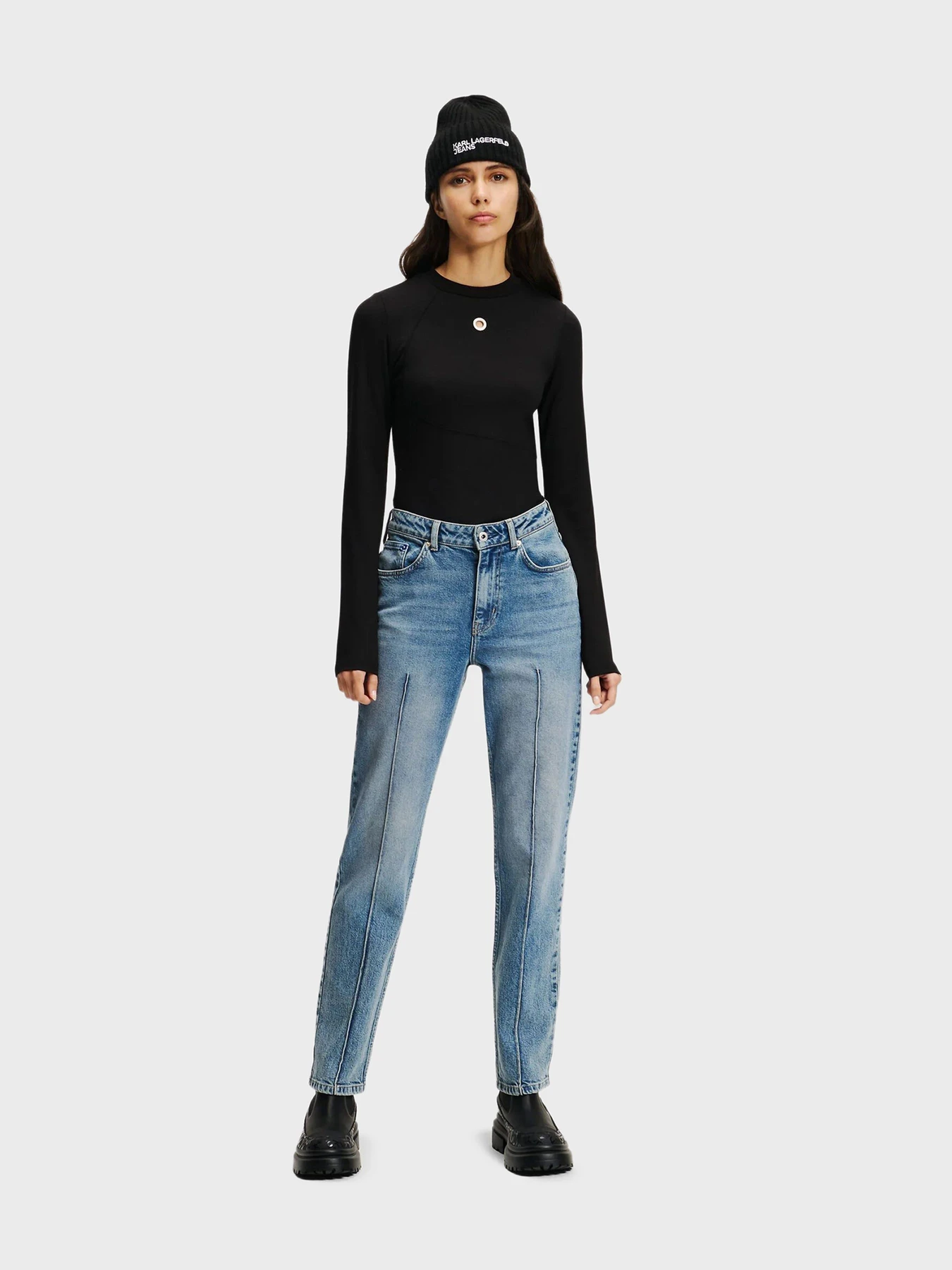 Джинсы Karl Lagerfeld Jeans модель 246J1105 Джинсы Karl Lagerfeld Jeans модель 246J1105 Фото