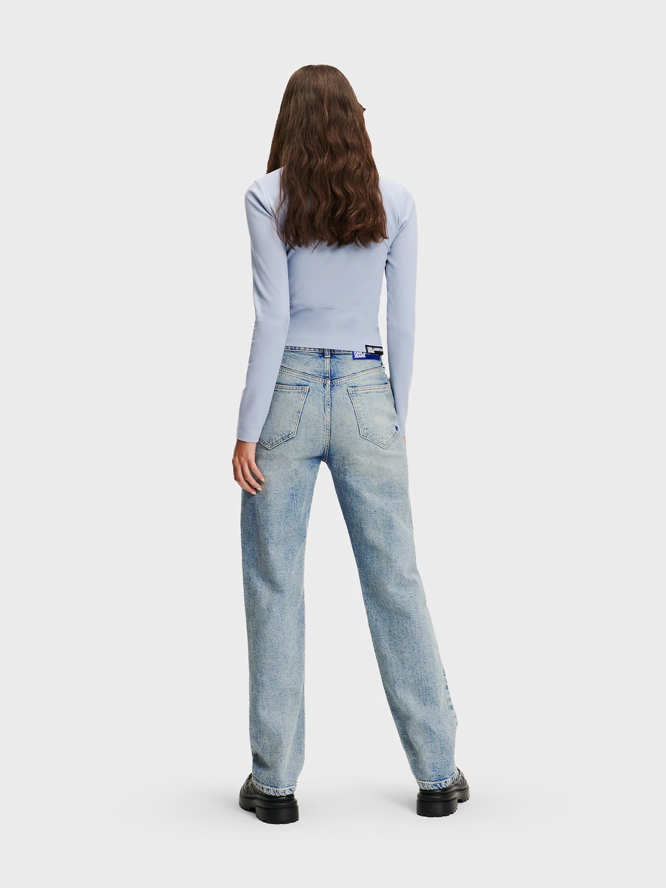 Джинсы Karl Lagerfeld Jeans модель 246J1110 Джинсы Karl Lagerfeld Jeans модель 246J1110 Фото