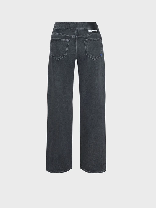 Бавовняні Жіночі Прямі джинси Karl Lagerfeld Jeans фото 2