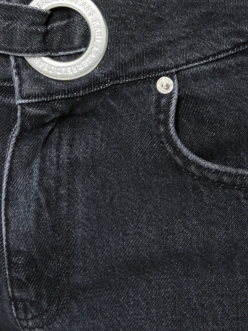 Бавовняні Жіночі Прямі джинси Karl Lagerfeld Jeans фото 3