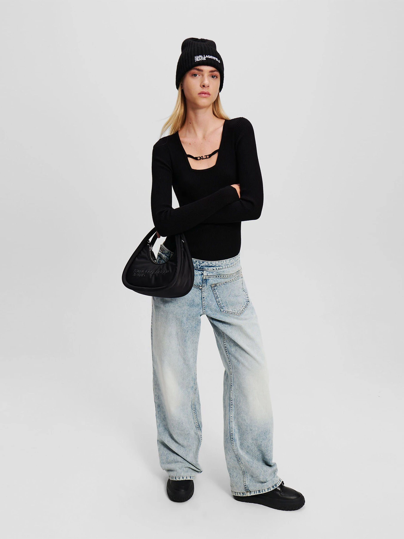 Джинсы Karl Lagerfeld Jeans модель 246J1121 Джинсы Karl Lagerfeld Jeans модель 246J1121 Фото