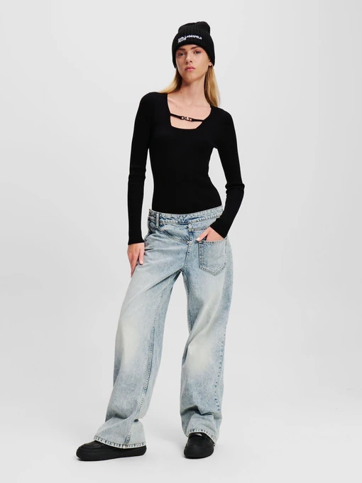 Джинсы Karl Lagerfeld Jeans модель 246J1121 Фото