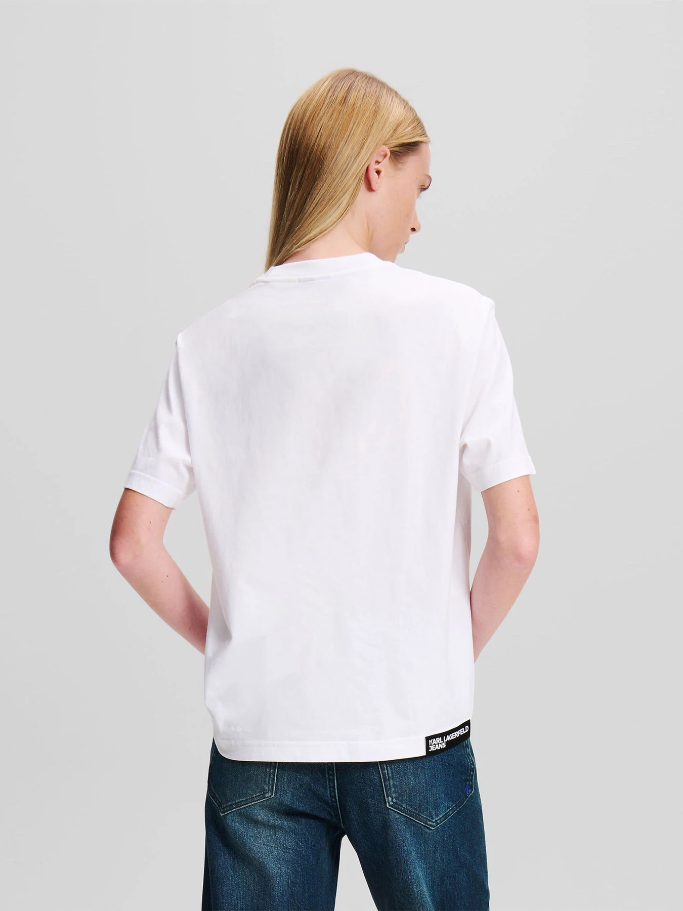 Футболки и поло Karl Lagerfeld Jeans модель 246J1707 Футболки и поло Karl Lagerfeld Jeans модель 246J1707 Фото