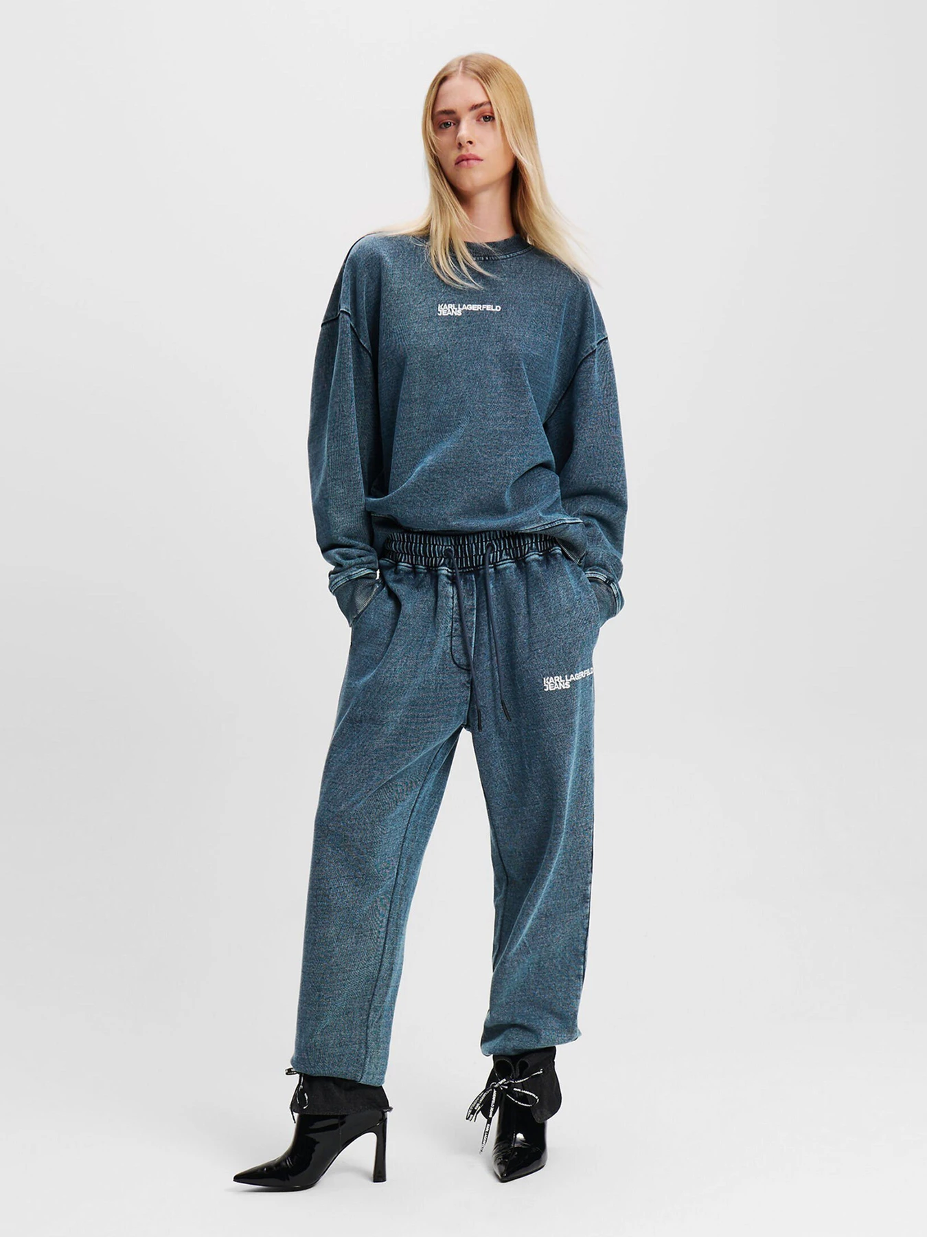Худи и свитшоты Karl Lagerfeld Jeans модель 246J1801 Фото
