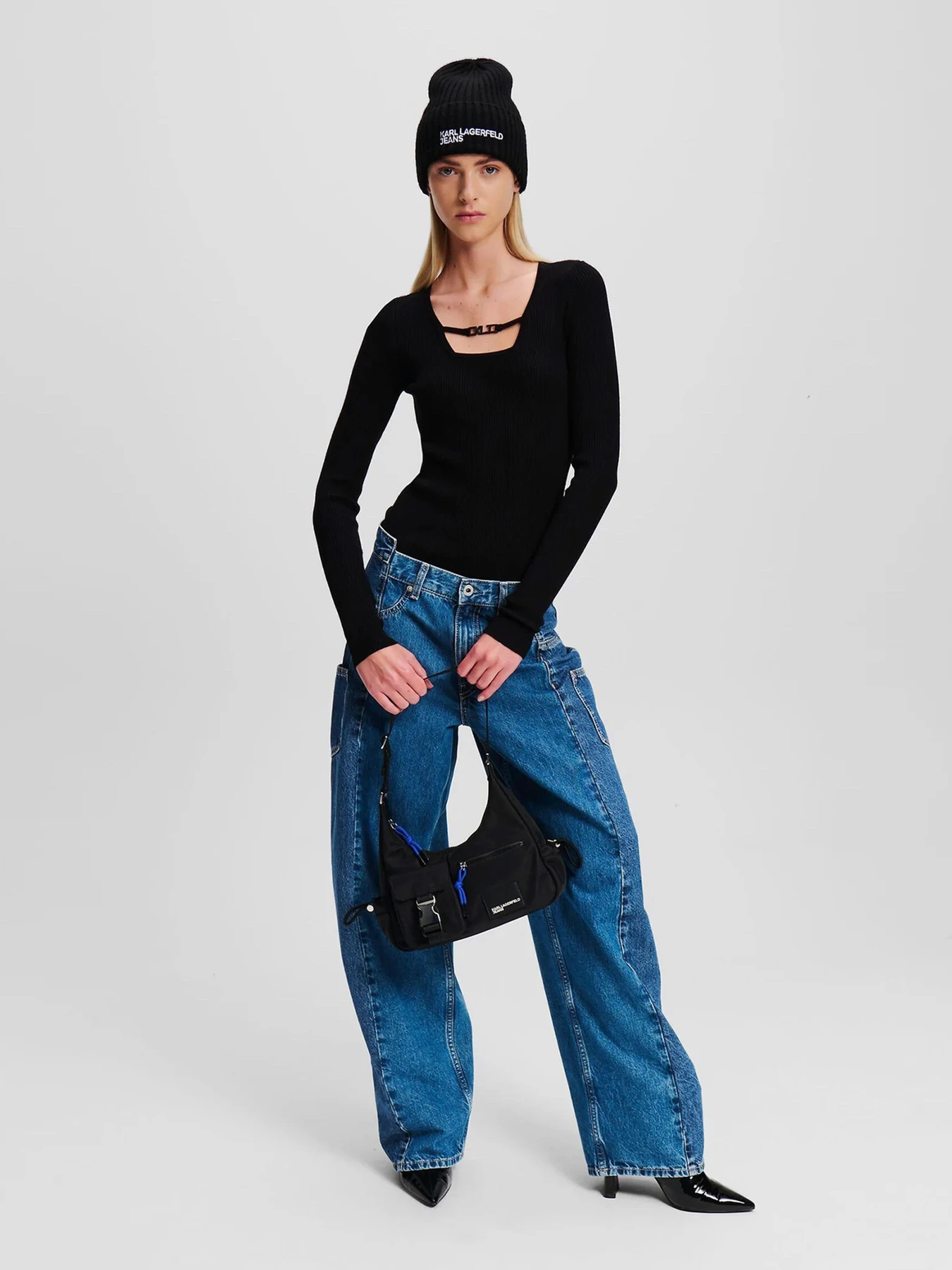 Свитеры и кардиганы Karl Lagerfeld Jeans модель 246J2002 Фото